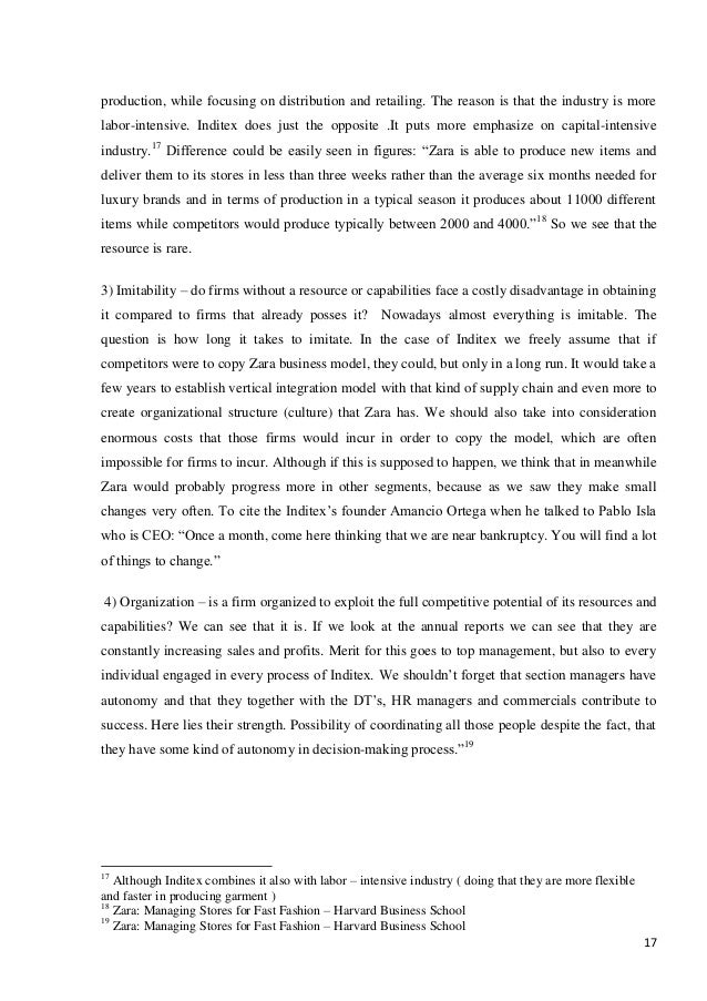 Zara fast fashion case analysis paper 40 Zara fast fashion case analysis paper 3
